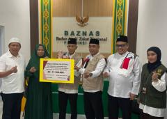 Donasi Rp77,7 Juta dari KKIH Pekanbaru untuk Palestina